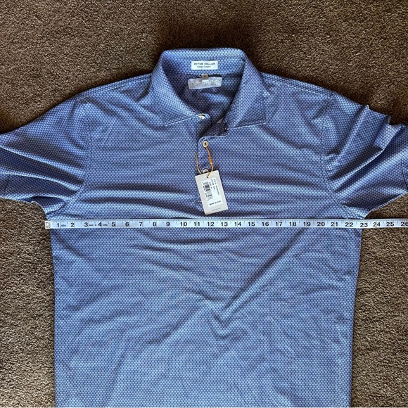 NWT Peter Millar Crown Sport Men’s Rise and Glide Performance Jersey Golf Shirt - Picture 9 of 9
